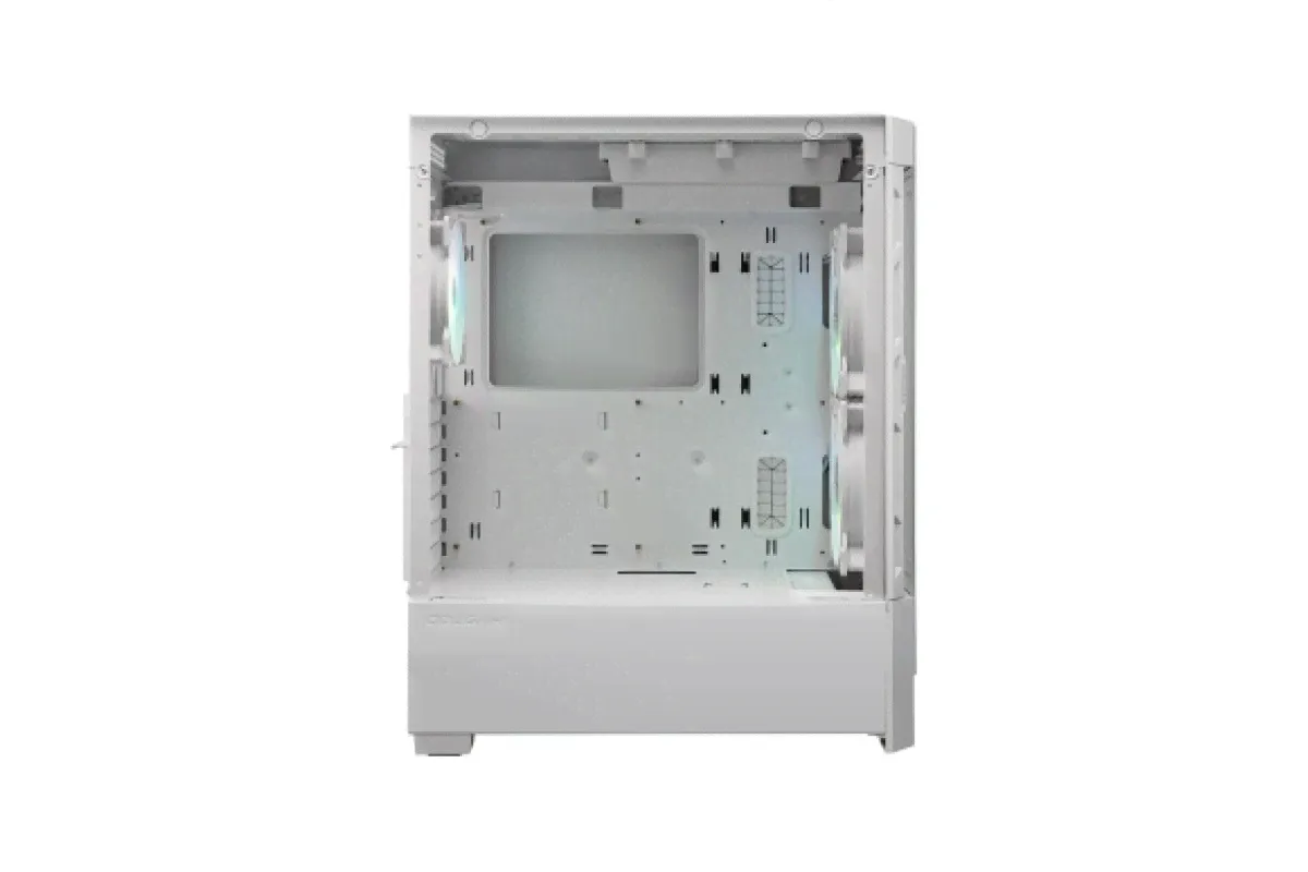 Корпус Cougar Airface RGB White, 2х140mm + 1x120mm ARGB Fan, ARGB Fan Hub, без БП, белый, ATX