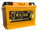 COUGAR PRO 60AH 600А (LB2)ОБРАТНАЯ (0, L)