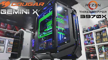 Пользовательская сборка ПК № 67 «Gemini X» Ryzen Threadripper 3970X, корпус Cougar Gemini X.