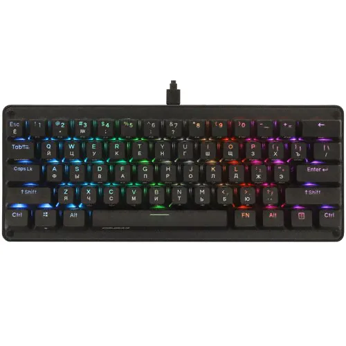 Cougar Клавиатура проводная Cougar Puri mini RGB, черный