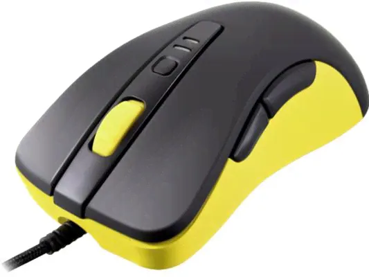Мышь проводная COUGAR 300M чёрный жёлтый USB (CU300M-Y)