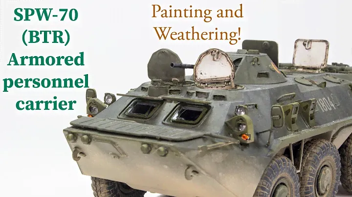 SPW-70 (BTR) Armored personnel carrier (1/35 - Trumpeter)