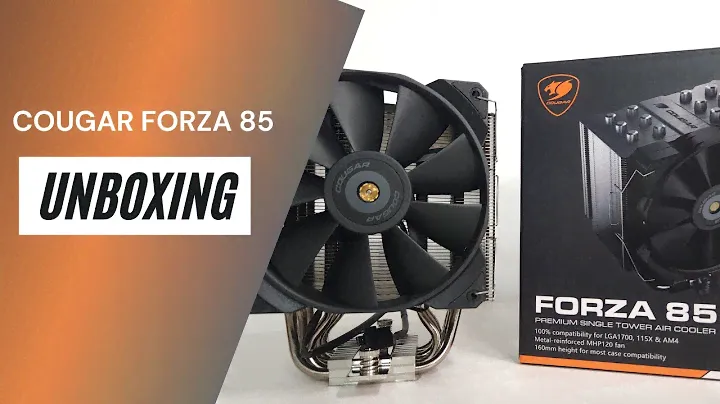 Cougar Forza 85 unboxing e instalación